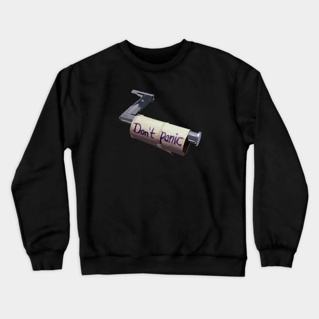 Dont Panic - look under the sink Crewneck Sweatshirt by INLE Designs